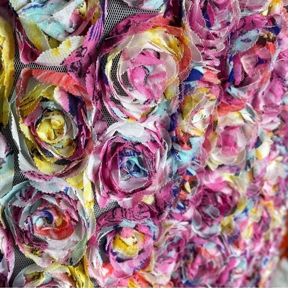 Leith 3D floral skirt small